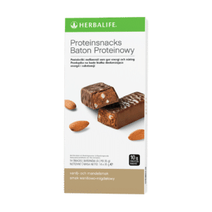 BATON BIAŁKOWY - w 2 smakach Baton proteinowy 14 szt<span> - </span>waniliowo - migdałowy