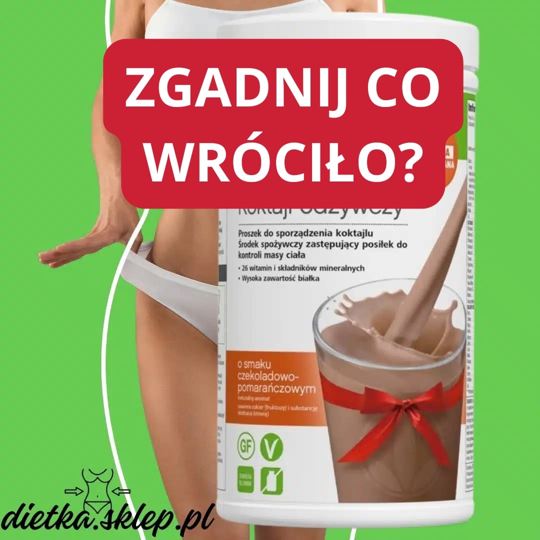 Czekoladowo pomarańczowy koktajl Herbalife Edycja limitowana F1 o smaku czekoladowo-pomarańczowym 550g