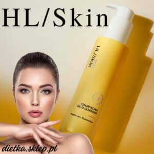 KOREAŃSKI żel oczyszczający - odnawiający, Koreańska pielęgnacja HL/Skin, 147 ml, DELIKATNA PIANKA MYJĄCA z kwasem hialuronowym