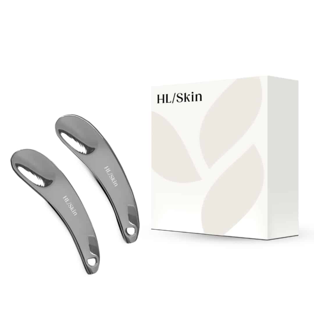 Szpatułki do pielęgnacji skóry ( 2 sztuki) KOREAŃSKA PIELĘGNACJA HL/Skin, MIESZAJ-NABIERAJ-ROZPROWADZAJ - obrazek 3